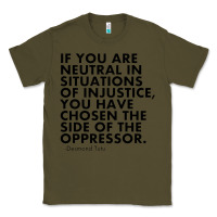 Army Green human rights quote protest political Classic Tee - longCreatives