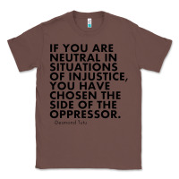 Chestnut human rights quote protest political Classic Tee - longCreatives
