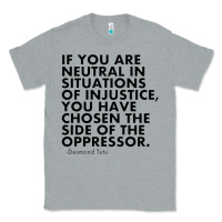 Heather Grey human rights quote protest political Classic Tee - longCreatives