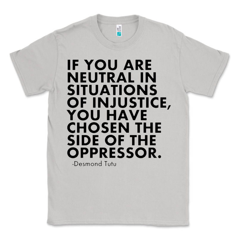 Human Rights Quote Protest Political Classic Tee by longCreatives | Teevron