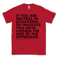 Red human rights quote protest political Classic Tee - longCreatives