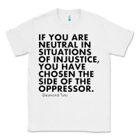 White human rights quote protest political Classic Tee - longCreatives