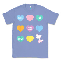 Colony Blue peanuts valentine candy heart Classic Tee - longCreatives