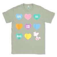 Matcha peanuts valentine candy heart Classic Tee - longCreatives