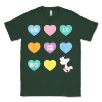 Sports Green peanuts valentine candy heart Classic Tee - longCreatives