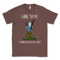 Chestnut Are You Threatening Me Funny Cartoon Halloween Classic Tee - longCreatives