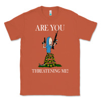 Copper Are You Threatening Me Funny Cartoon Halloween Classic Tee - longCreatives
