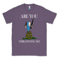 Lavender Are You Threatening Me Funny Cartoon Halloween Classic Tee - longCreatives
