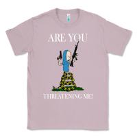 Lilac Are You Threatening Me Funny Cartoon Halloween Classic Tee - longCreatives