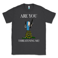 Smoke Are You Threatening Me Funny Cartoon Halloween Classic Tee - longCreatives