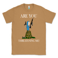 Toasted Coconut Are You Threatening Me Funny Cartoon Halloween Classic Tee - longCreatives