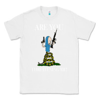 White Are You Threatening Me Funny Cartoon Halloween Classic Tee - longCreatives