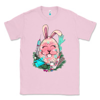 Bubblegum Pink Easter egg Nurse Easter Day Classic Tee - HowdyJamesFarm