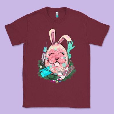 Easter Egg Nurse Easter Day Classic Tee Designed By Howdyjamesfarm