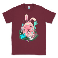 Burgundy Easter egg Nurse Easter Day Classic Tee - HowdyJamesFarm