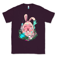 Plum Easter egg Nurse Easter Day Classic Tee - HowdyJamesFarm