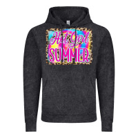 Vintage Black Hot Girl Summer Tie Dye Leopard Vintage Hoodie - CowCowDesign