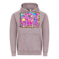 Vintage Zinc Hot Girl Summer Tie Dye Leopard Vintage Hoodie - CowCowDesign