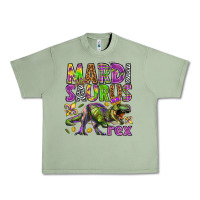 Oil Green Mardi Saurus Rex Urban Heavy Tee - HowdyJamesFarm