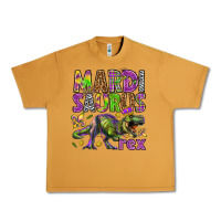 Peanut Butter Mardi Saurus Rex Urban Heavy Tee - HowdyJamesFarm