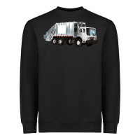 Black garbage truck Heavyweight Sweatshirt - Artiststas