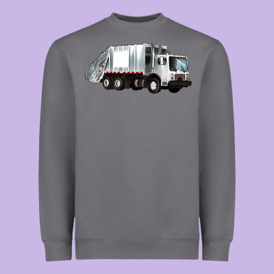 Garbage Truck Heavyweight Sweatshirt Designed By Artiststas