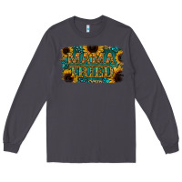 Smoke Sunflower Serappe Turquoise Gemstone Mama Tried Long Sleeve Tee - Jasminsmagicworld