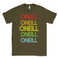 Army Green Oneill Name Classic Tee - longCreatives