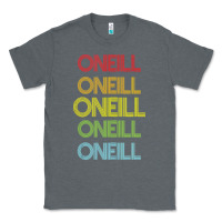 Charcoal Heather Oneill Name Classic Tee - longCreatives