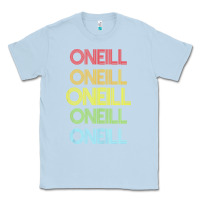 Dusty Blue Oneill Name Classic Tee - longCreatives