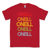Red Oneill Name Classic Tee - longCreatives