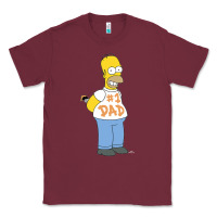 The Simpsons Homer Number 1 Dad Father's Day V2 Classic Tee | Teevron