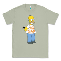 Matcha The Simpsons Homer Number 1 Dad Father's Day V2 Classic Tee - longCreatives