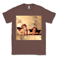 Chestnut angels gift raphael cupid cherubs art valentine angel Classic Tee - longCreatives