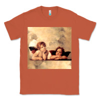 Copper angels gift raphael cupid cherubs art valentine angel Classic Tee - longCreatives