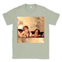 Matcha angels gift raphael cupid cherubs art valentine angel Classic Tee - longCreatives