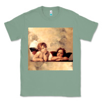 Sage angels gift raphael cupid cherubs art valentine angel Classic Tee - longCreatives