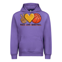 Tulip peace love basketball Urban Hoodie - AdoDesignShop