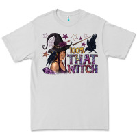 Dove Grey 100% That Witch Black Afro Witch Premium Tee - texasbilliewilder