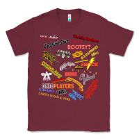 Burgundy Just A Little Funk Classic Tee - longCreatives