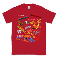 Red Just A Little Funk Classic Tee - longCreatives