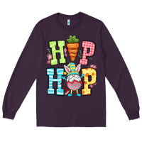 Plum Easter hip hop gnome Long Sleeve Tee - OliviaCreatesArt