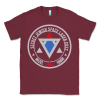 Burgundy Secret Jewish Space Laser Corps Mazel Tov Funny Prank Classic Tee - longCreatives