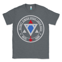 Charcoal Heather Secret Jewish Space Laser Corps Mazel Tov Funny Prank Classic Tee - longCreatives