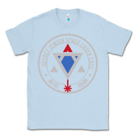 Dusty Blue Secret Jewish Space Laser Corps Mazel Tov Funny Prank Classic Tee - longCreatives