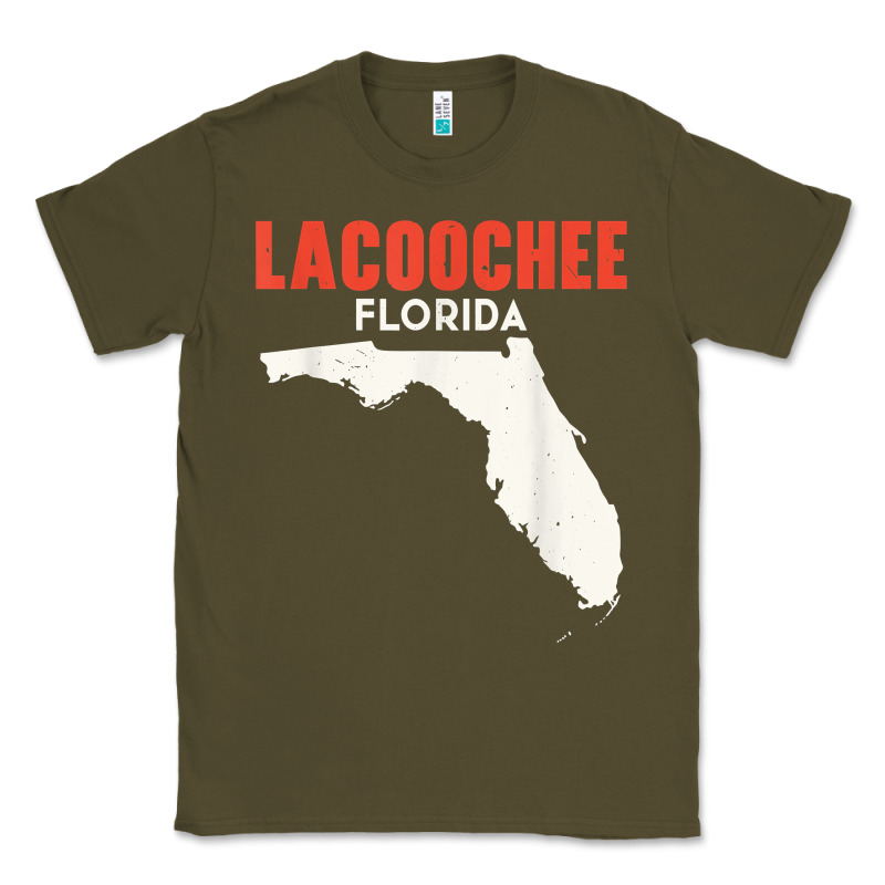 Lacoochee Florida Usa State America Travel Floridian T Shirt Classic Tee by longCreatives | Teevron