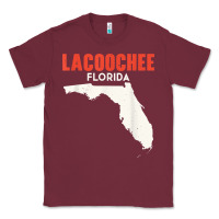 Burgundy lacoochee florida usa state america travel floridian t shirt Classic Tee - longCreatives