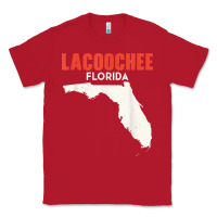 Red lacoochee florida usa state america travel floridian t shirt Classic Tee - longCreatives