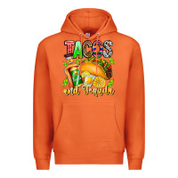 Carrot Tacos And Tequila Premium Hoodie - CowhideDigitalArt