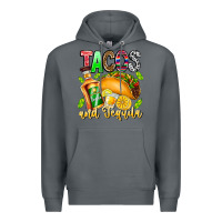 Rock Tacos And Tequila Premium Hoodie - CowhideDigitalArt